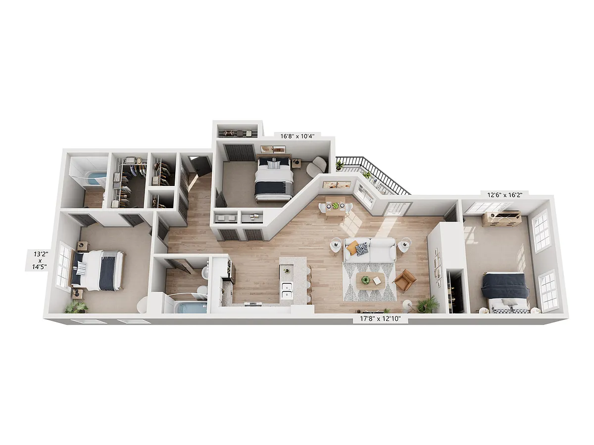 Floor plan C1