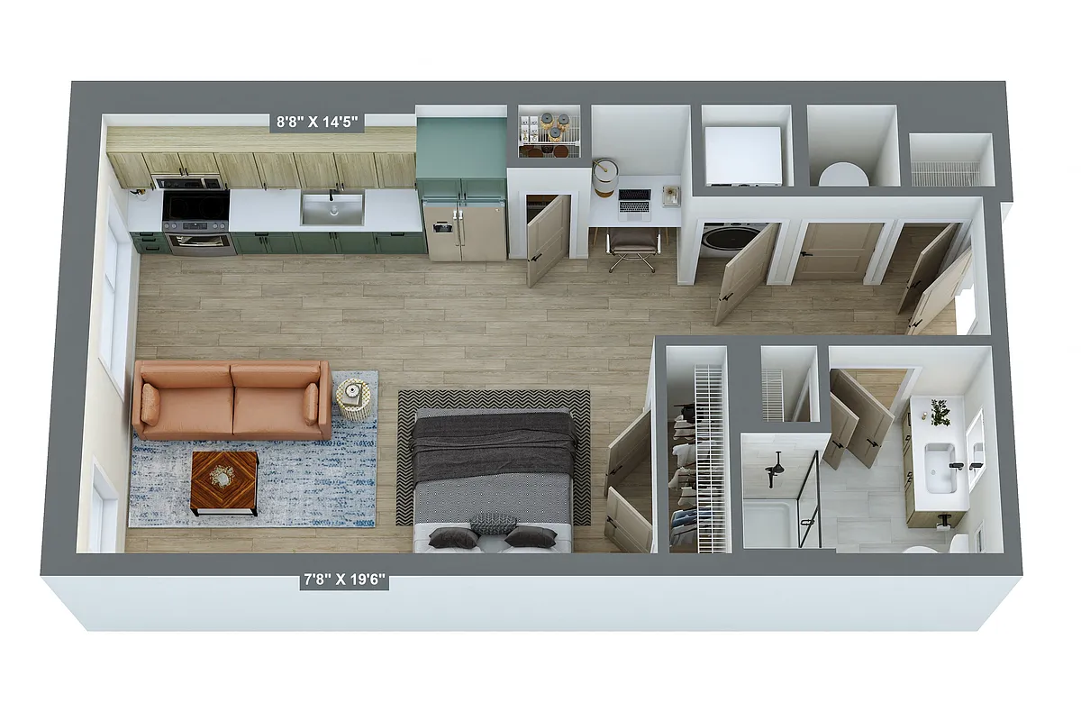 Floor plan A01