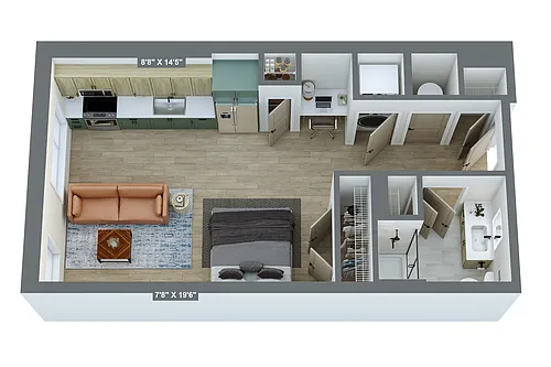 Floor plan A01