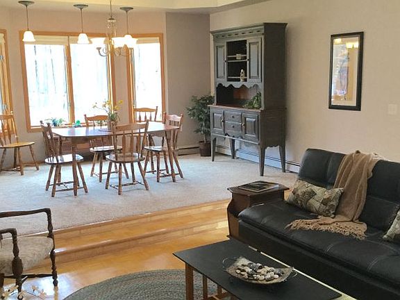 View of sunken living area for more formal gatherings
