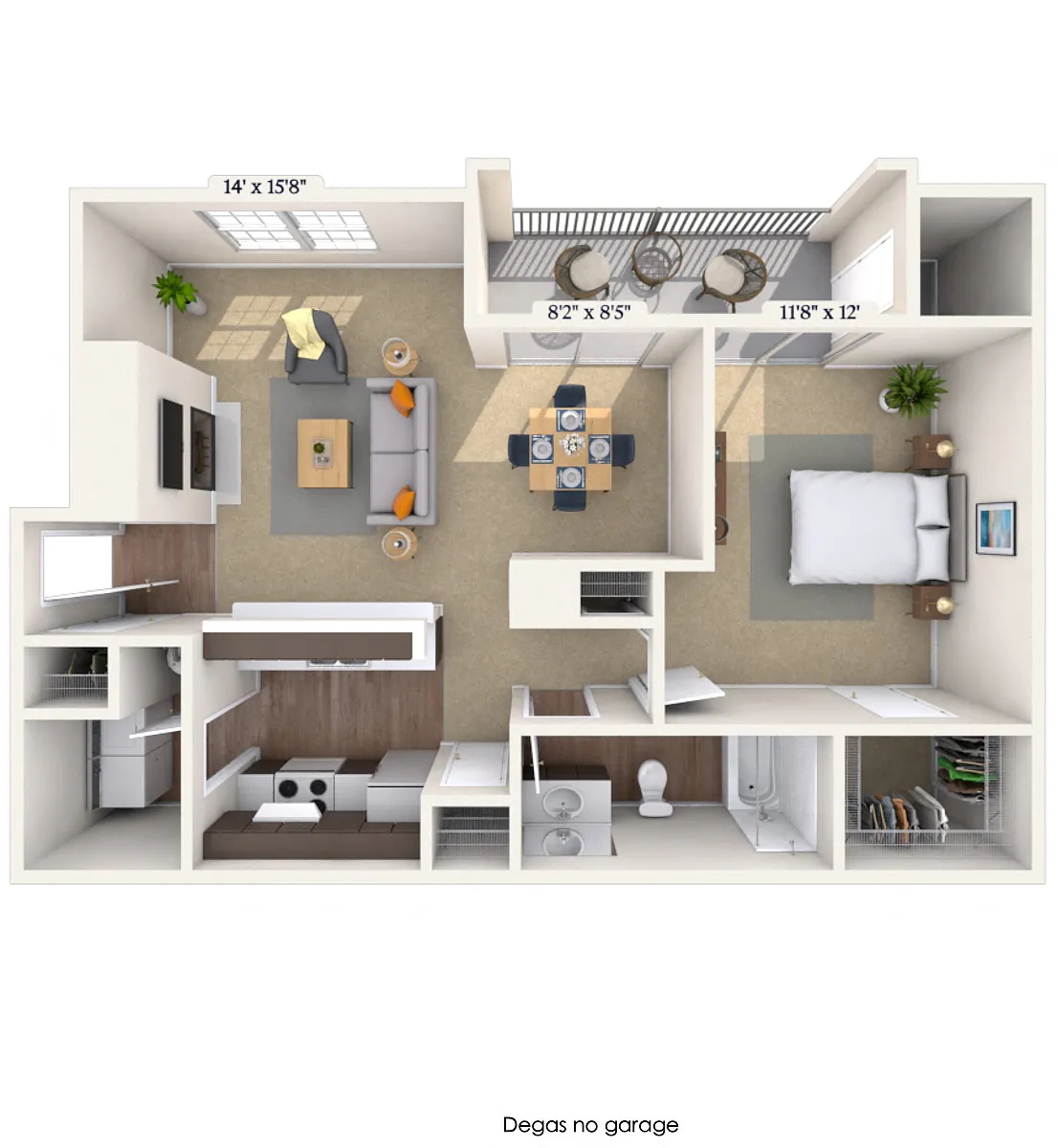 Floor plan Degas