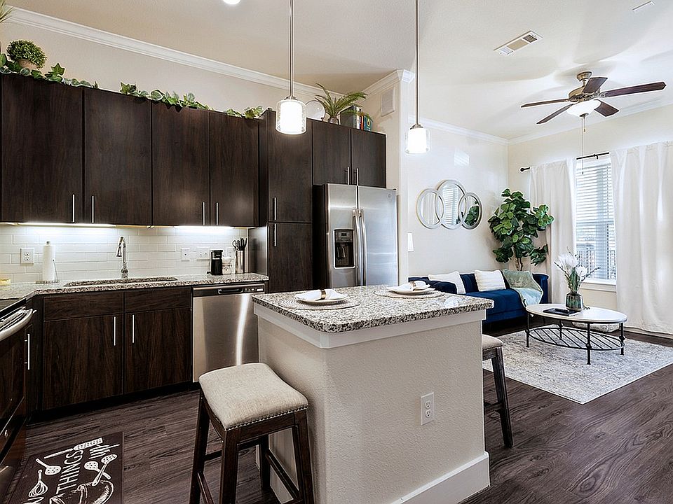 Model Kitchen and Living