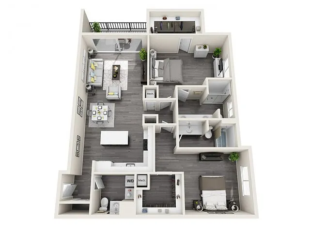 Floor plan 2G