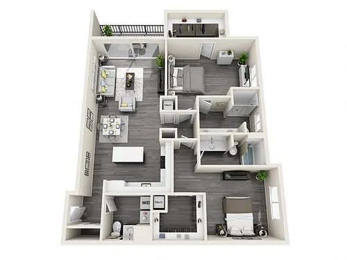 Floor plan 2G