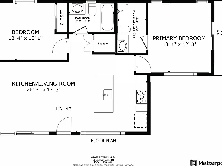 ADU floor plan