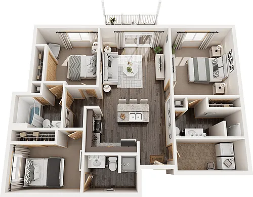 Floor plan Falcon