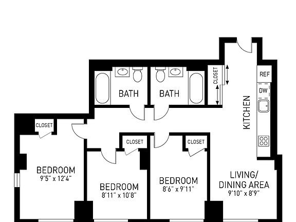 2nd image of 1333 Broadway #1205