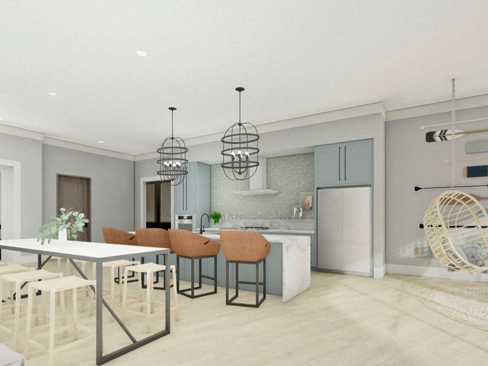 Clubroom with Kitchen & Private Dining Room