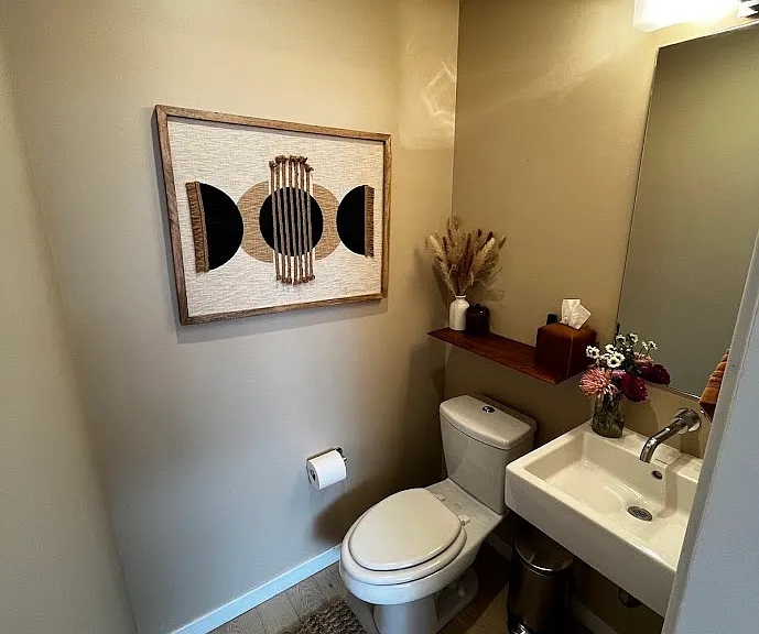 Bathroom off of Main Level