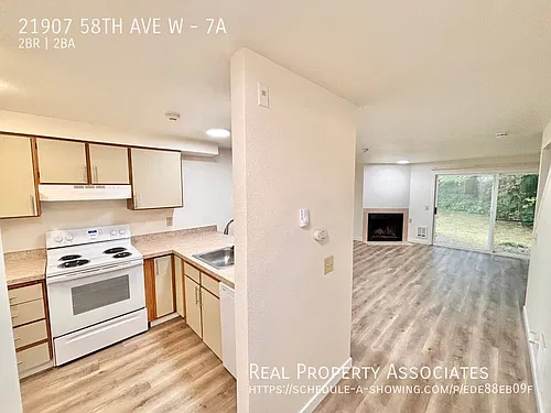 Floor plan 2 Bedroom 1 and Half Bath