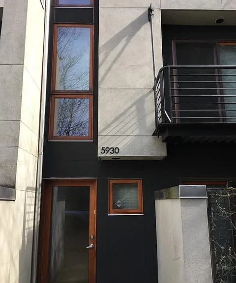 Front of house + entrance