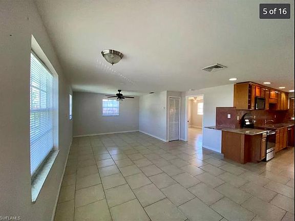 Living Room and adjacent kitchen