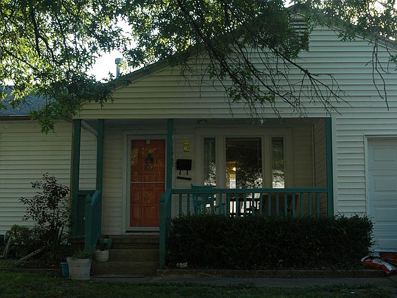 Welcoming front porch