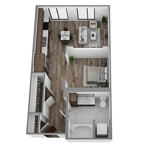 Floor plan D
