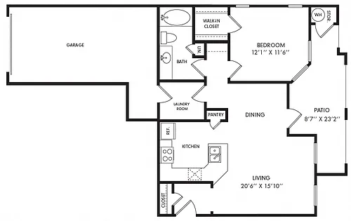 Floor plan A6