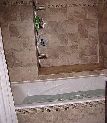 Huge Shower with seat