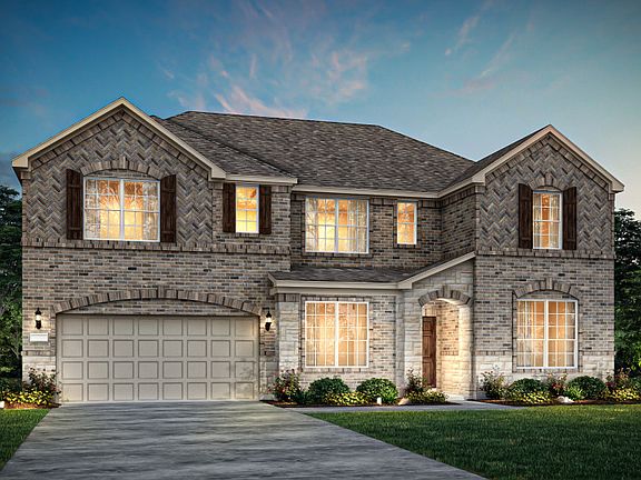 The Mansfield, a 2-story plan shown as Exterior C