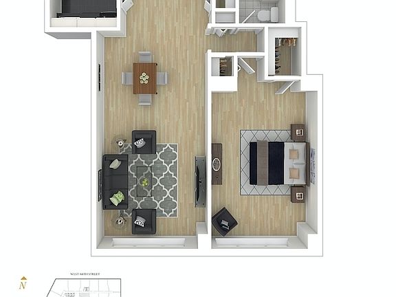 3rd image of 20 W 64th St APT 22U