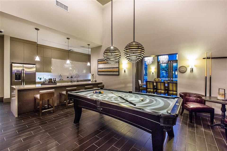 Challenge your friends to a game of billiards