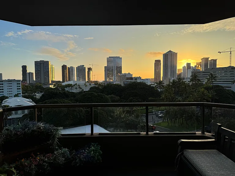 View from 803 main lanai.
