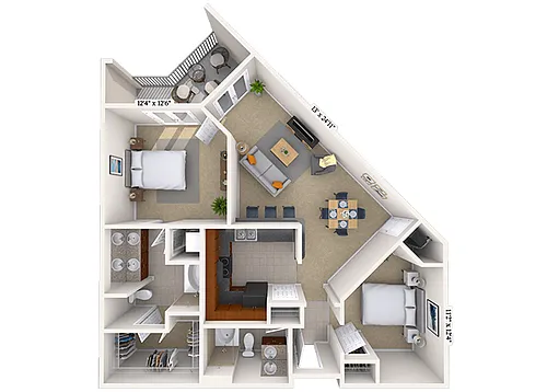 Floor plan Argonne