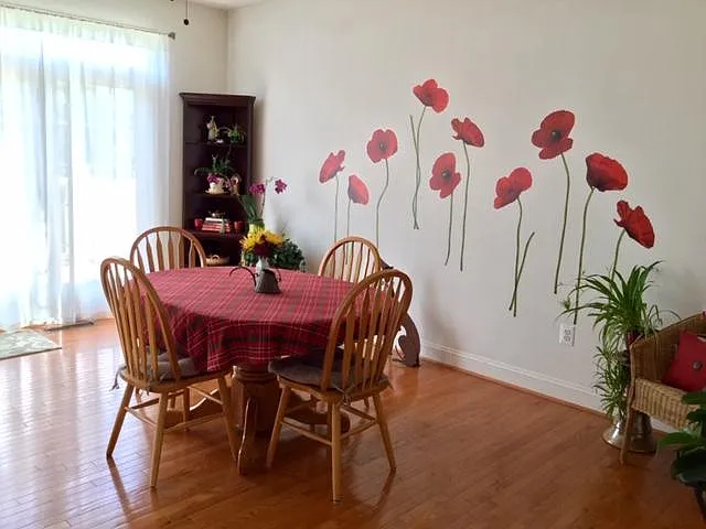 Well lit Family Room leading to Deck