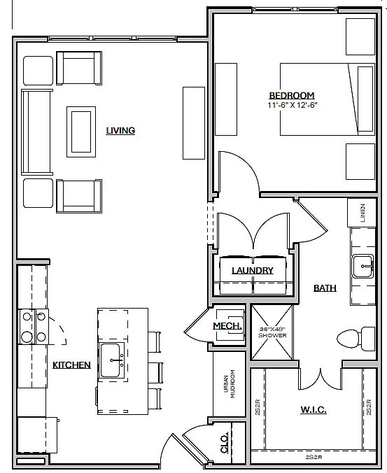 Floor plan A10