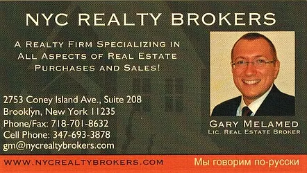 Sold by NYC Realty Brokers LLC