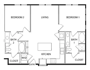Floor plan B3