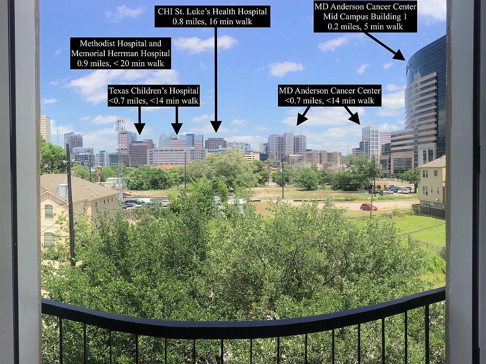 Medical center in walking distance!