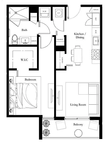 Floor plan SA8