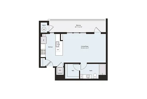 Floor plan S1-1