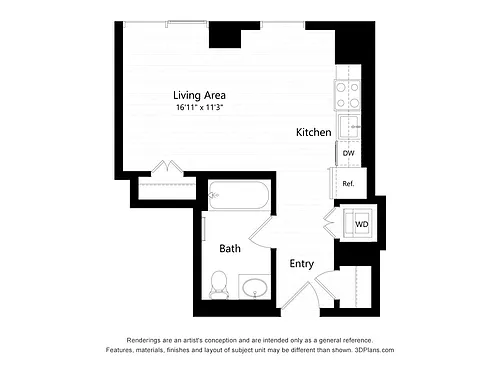 Floor plan Continuum 57_S1