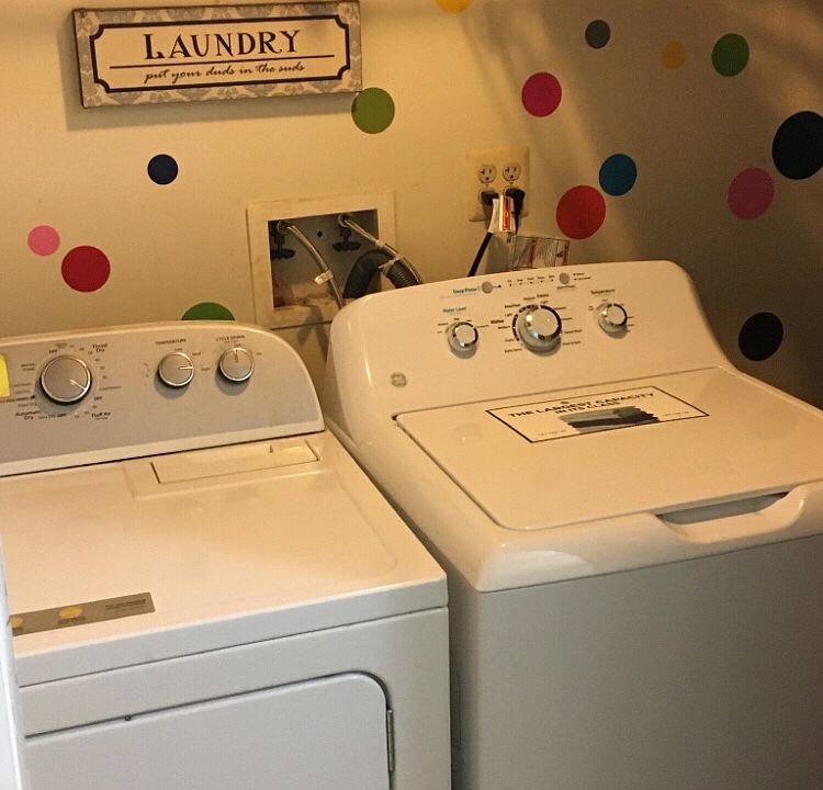 Laundry available