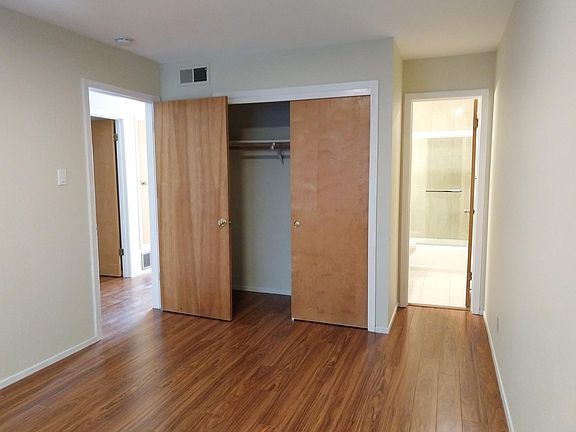 Master bedroom with bathroom