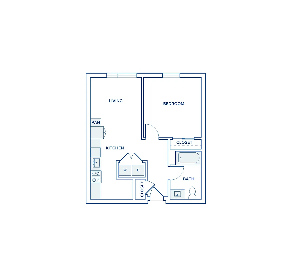 Floor plan A13