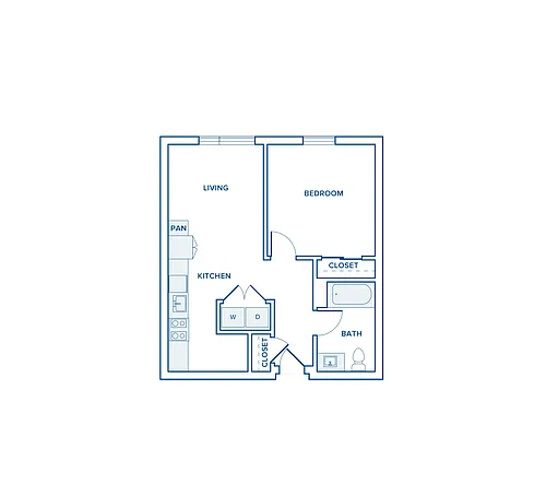 Floor plan A13