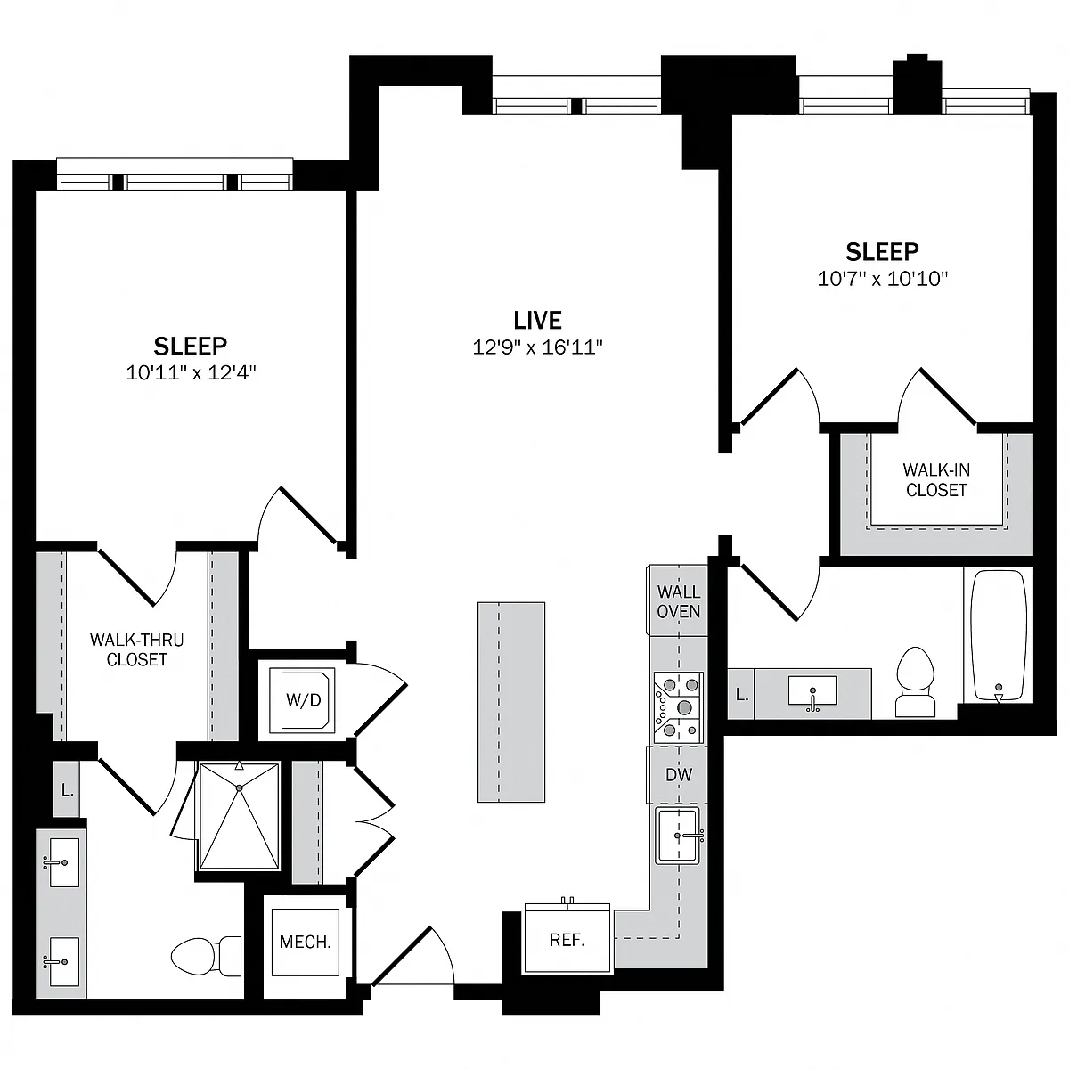 Floor plan HC02