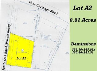5 Sandy Oak Rd LOT A2, Carthage, NC 28327
