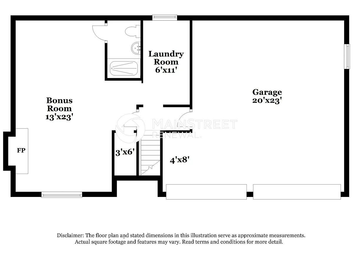 Floor Plan - 113 SE Rockwood St