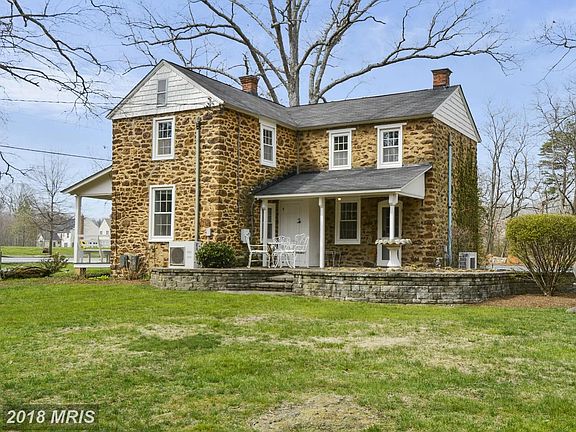 Side view of home and porch