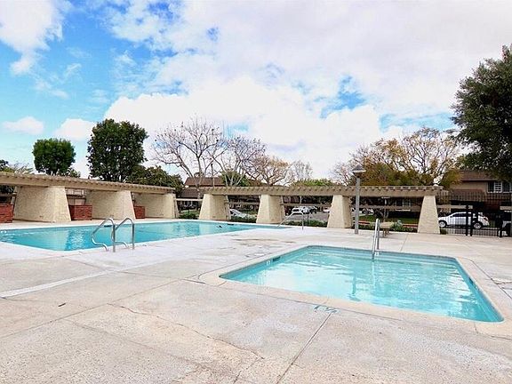 One of the five community pools