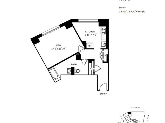 2nd image of 63 Wall St APT 205