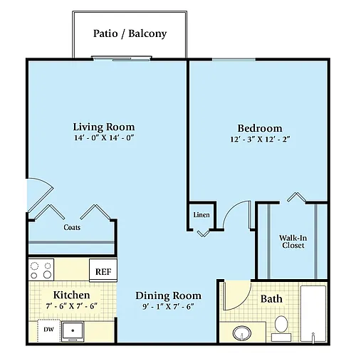 Floor plan The Essex