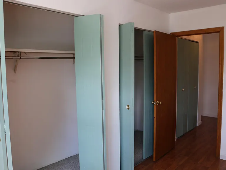 Ample Closet Space