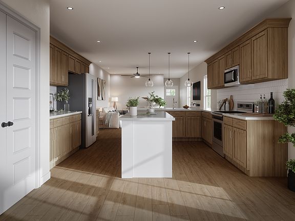 Easton DSLD Homes Floorplan Kitchen Rendering