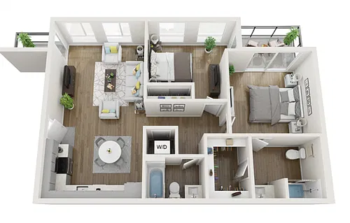 Floor plan 107