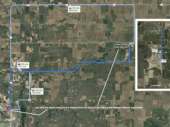 Epping driving distances
