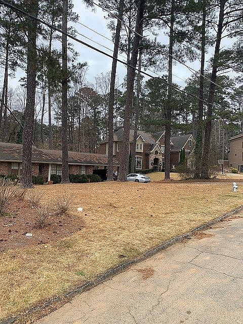 Front from road