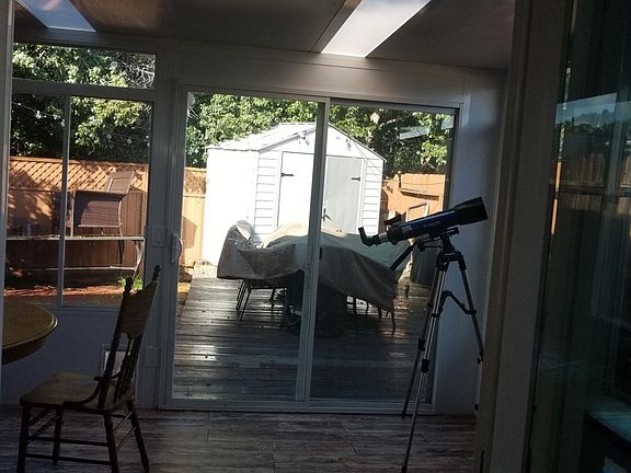 Shed included in rental